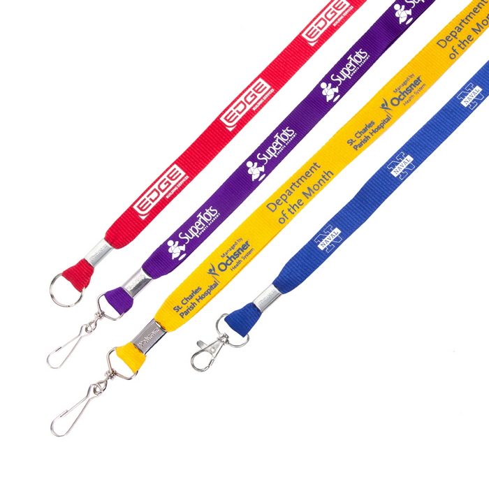 ''SDP5817354 Price Buster Flat Polyester 5/8'''' LANYARDs with Custom Impri''